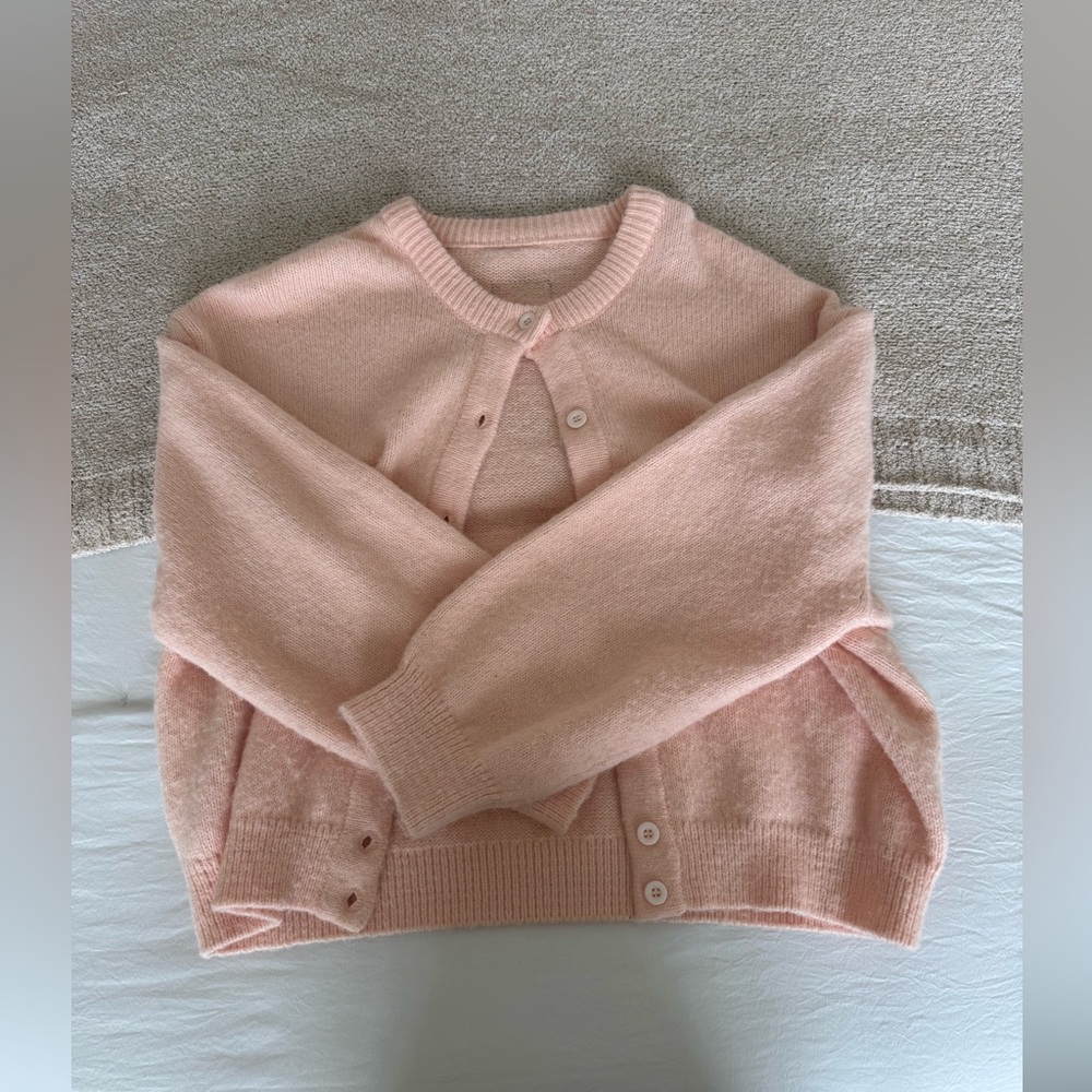 Daily Drills Light Pink Cardigan XS/S
